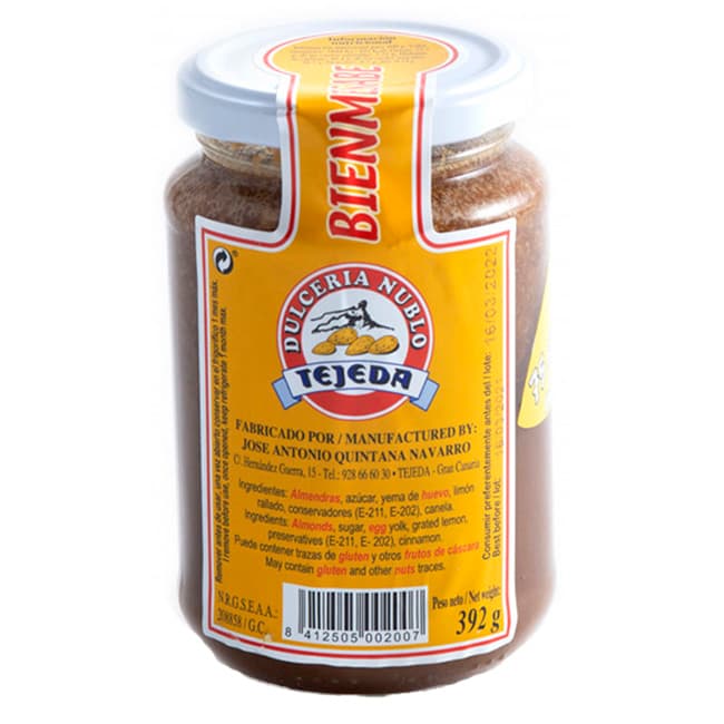 Dulcería Nublo Tejeda bienmesabe 392 g