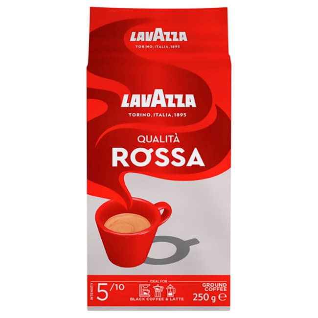 Lavazza café molido qualita rossa 250 g
