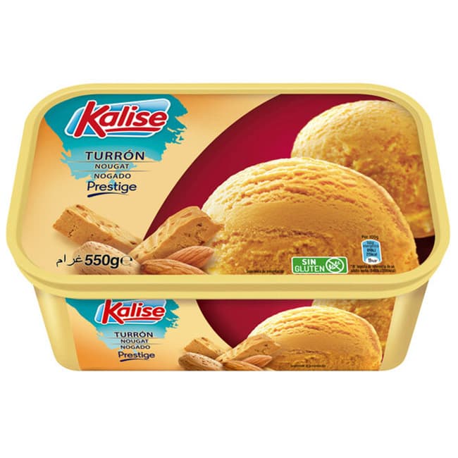 Kalise Prestige helado sabor turrón 550 g