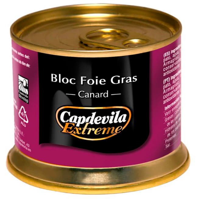 Capdevila bloc de foie gras canard 135 g