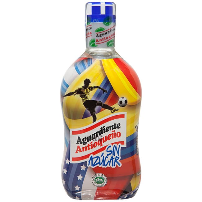 Antioqueño aguardiente sin azúcar 0,70 lt
