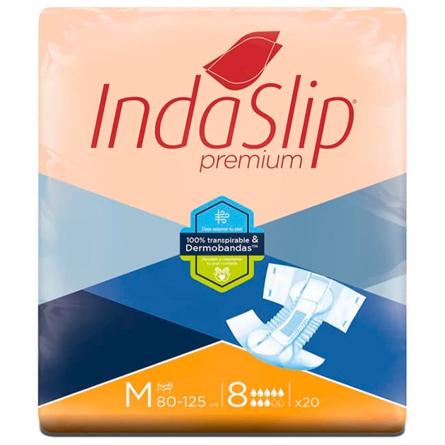Indaslip absorbente elástico medio 20 ud