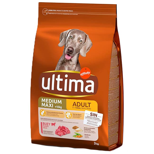 Affinity Ultima perro buey 3 kg