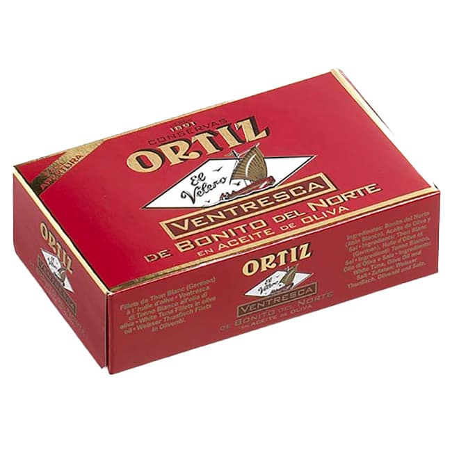 Ortiz ventresca de bonito del norte en aceite de oliva 120 g