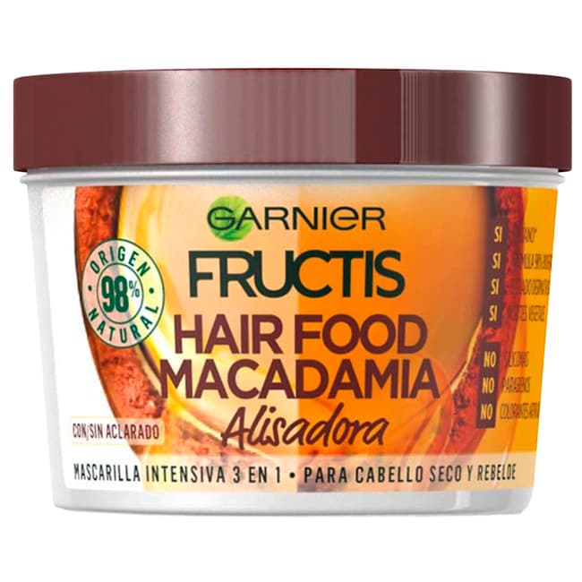 Garnier Fructis hair food mascarilla de macadamia 390 ml