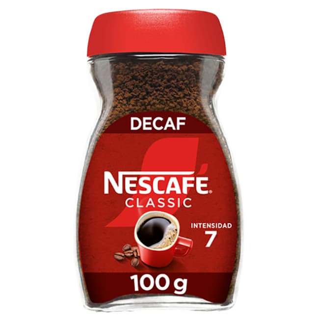 Nescafé café soluble descafeinado 100 g