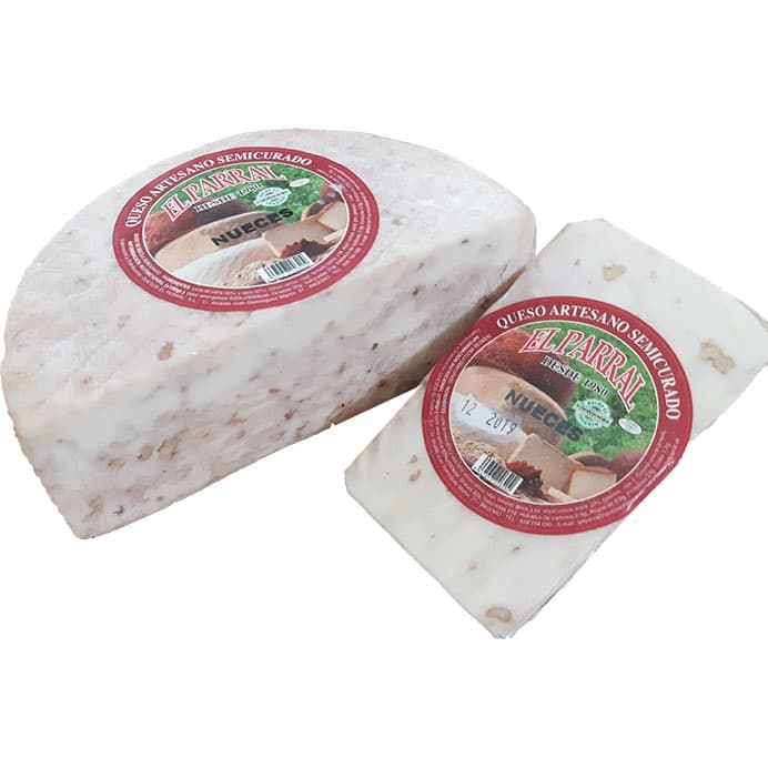 El Parral queso mezcla semicurado nueces kg