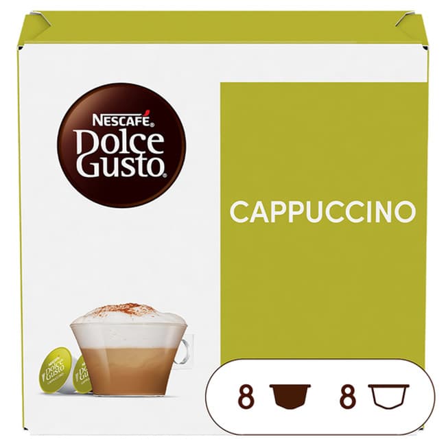 Dolce Gusto café cápsulaspuccino 16 cápsulas
