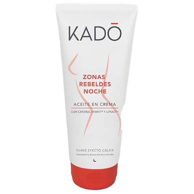 Kado aceite en crema zonas rebeldes noche efecto calor tubo 200 ml