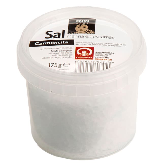 Carmencita sal marina en escamas 175 g