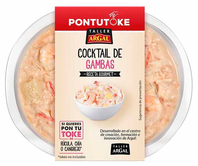 Argal ensalada fresca cóctel gamba 220 g