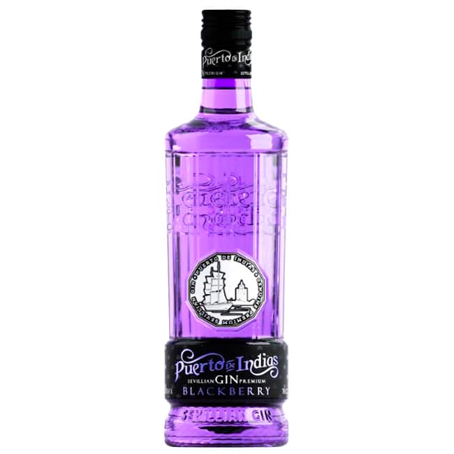 Puerto de Indias ginebra blackberry 70 cl