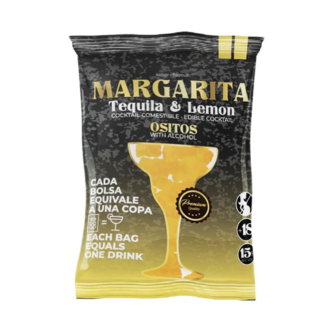 Ositos con alcohol sabor tequila limón 120 g