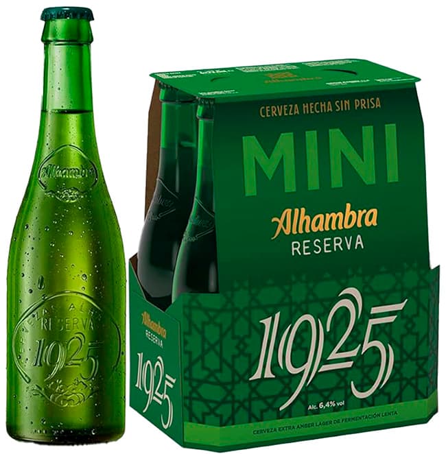 Alhambra cerveza reserva 1925 mini 6 x 22,5 cl