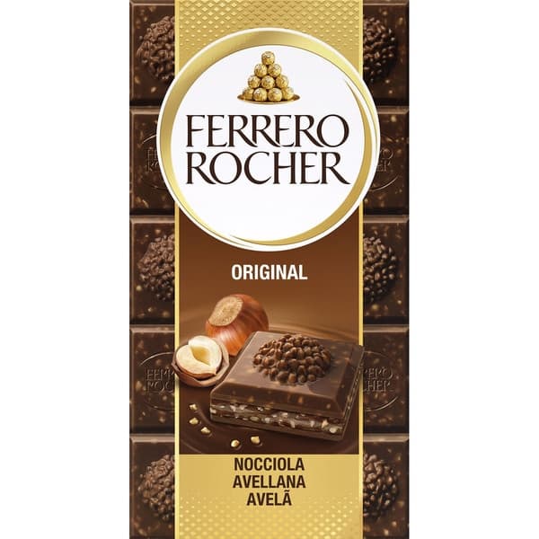 Ferrero Rocher tableta chocolate con leche