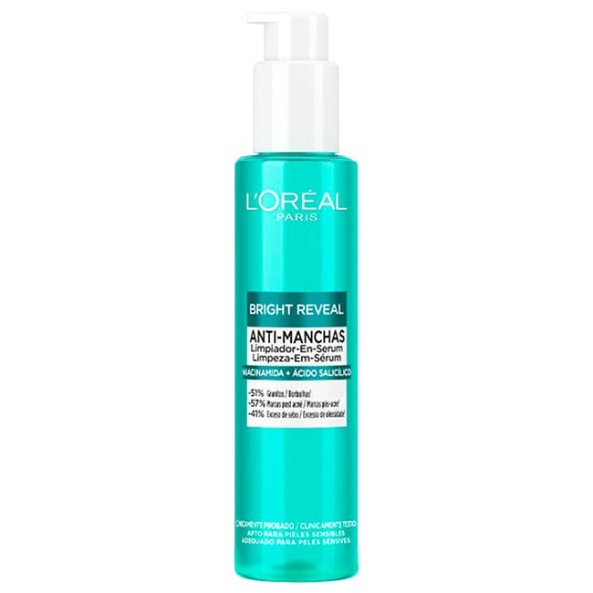 L´Oreal bright reveal limpia sérum 150 ml