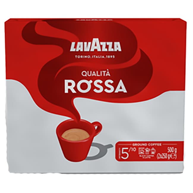 Lavazza café molido qualita rossa 2 x 250 g
