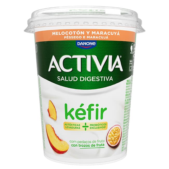 Danone Activia kéfir sabor melocotón 380 g
