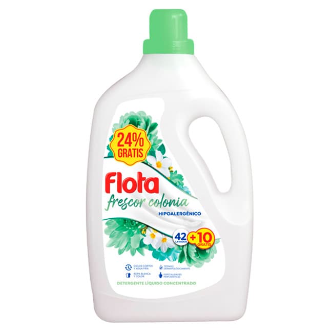 Flota detergente líquido paraiso 42 lv