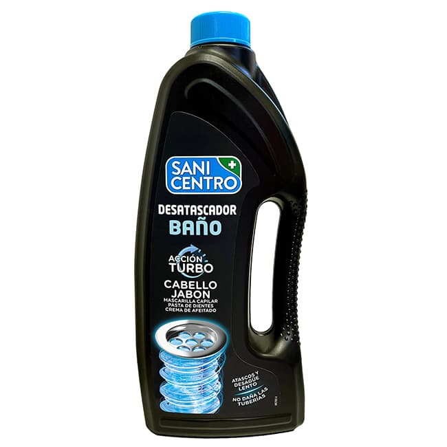 Sanicentro desatascador turbo baños 1 l