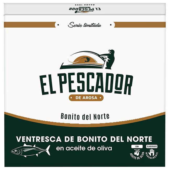 El Pescador de Arosa ventresca de bonito en aceite de oliva 120 g