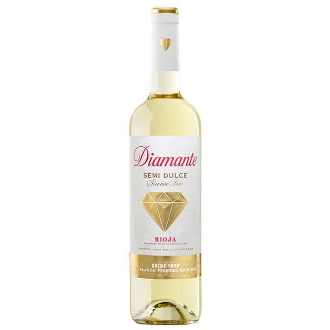 Diamante vino blanco D.O. Rioja 75 cl