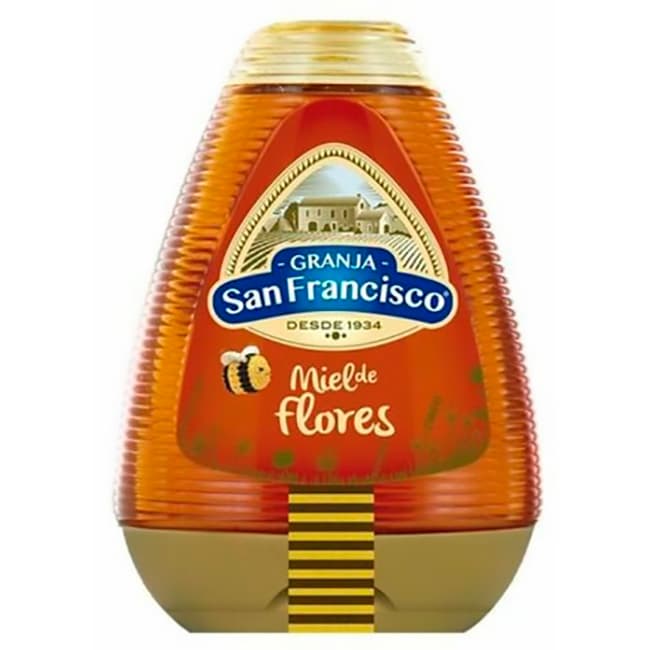 Granja San Francisco miel de flores panal 425 g
