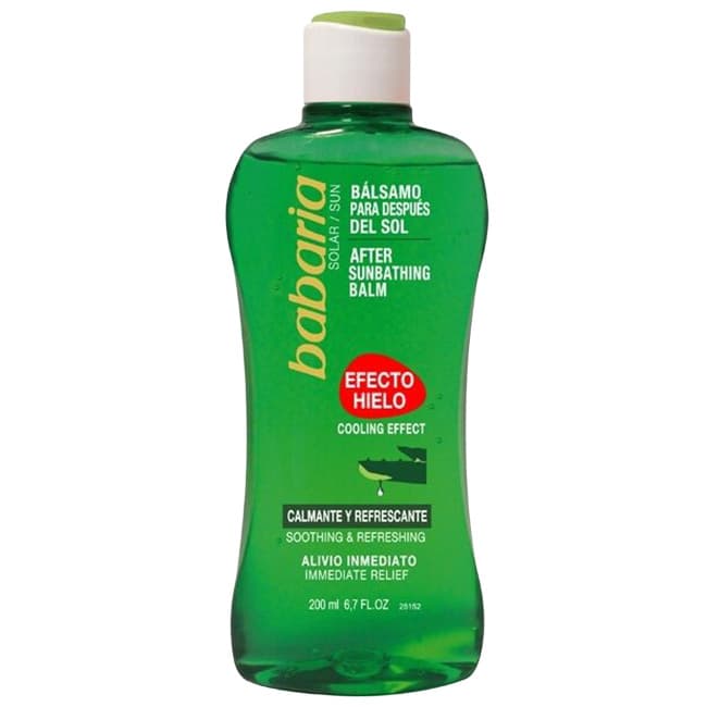 Babaria after sun efecto hielo aloe vera 200 ml
