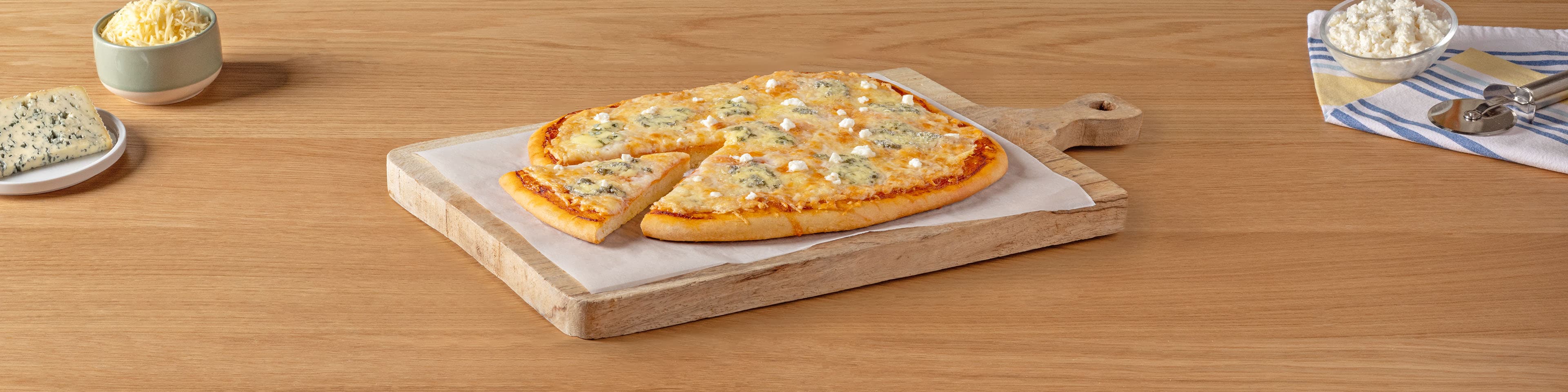 Pizza de 5 quesos