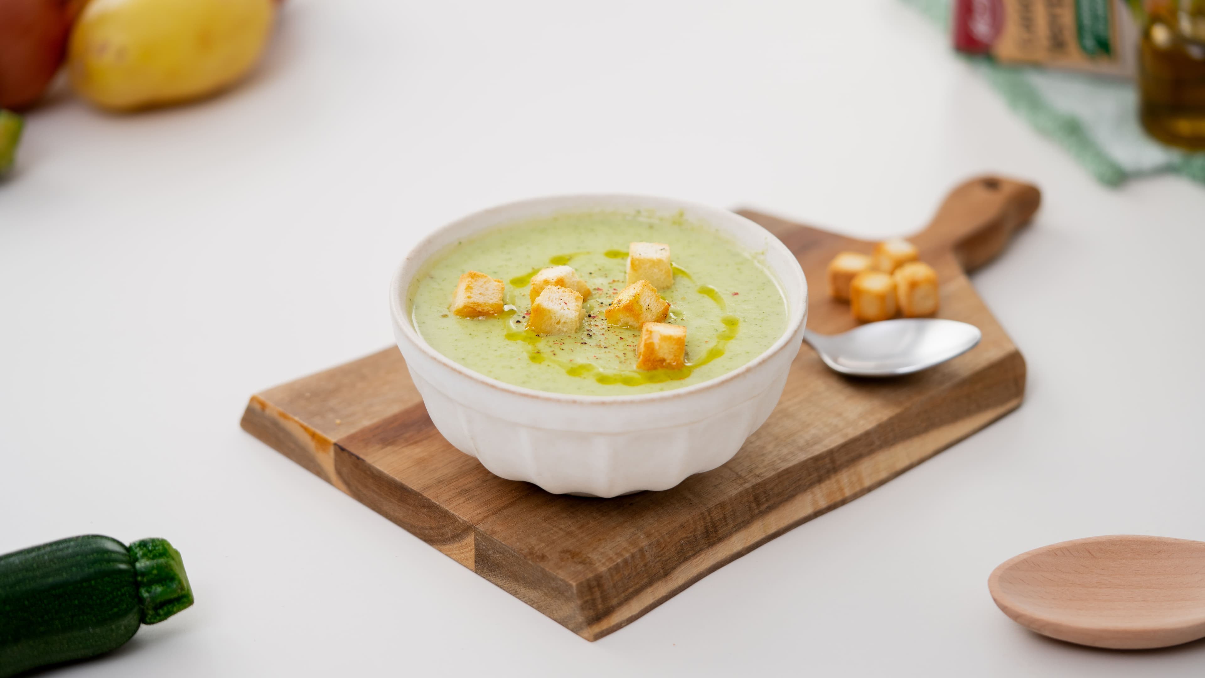 Crema de calabacín