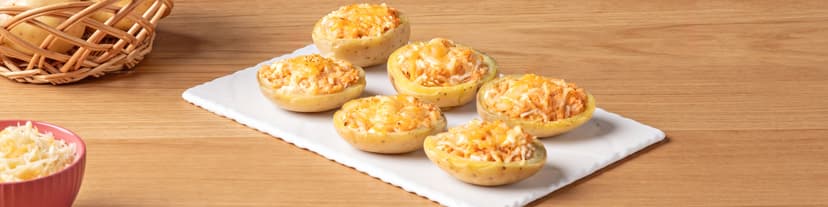 Patatas rellenas de atún