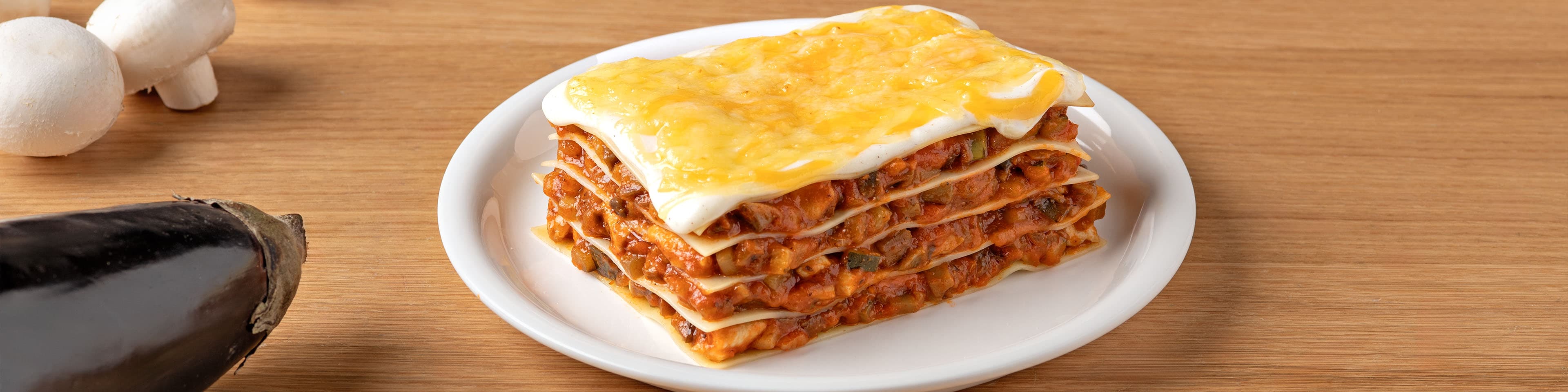 Lasaña con verduras