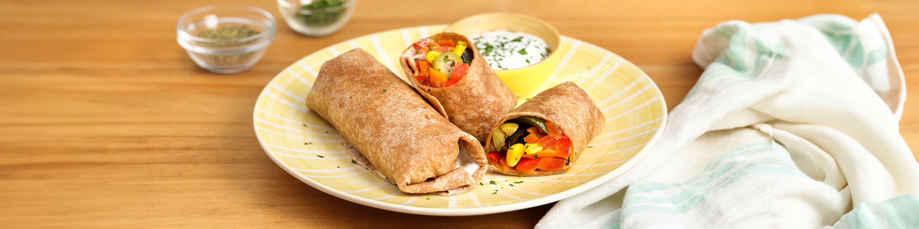 Fajitas de verduras