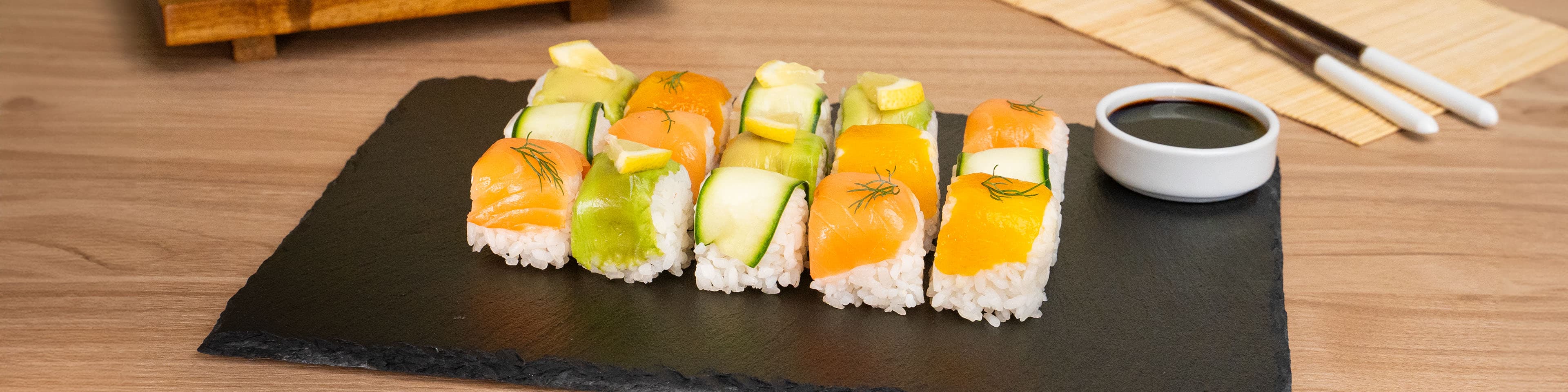 Cubitos de sushi