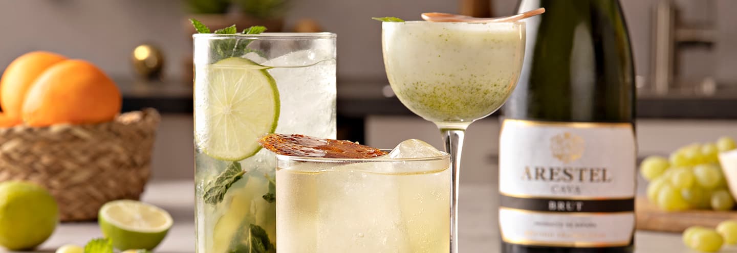 3 Cócteles con cava para fin de año