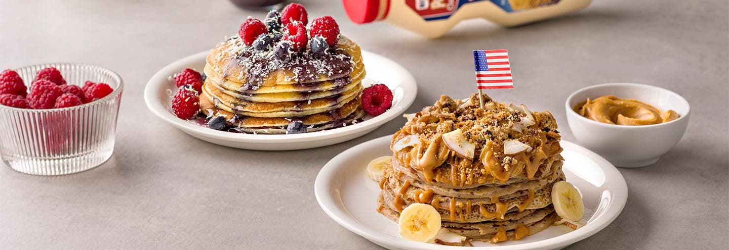 Pancakes con frutas