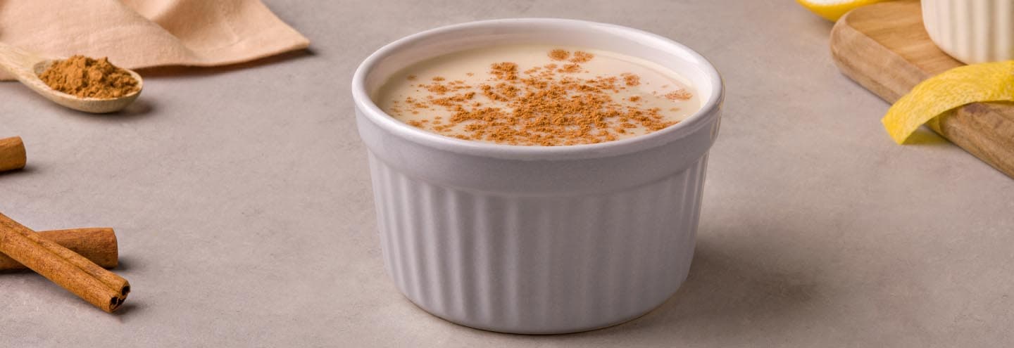 Natillas veganas