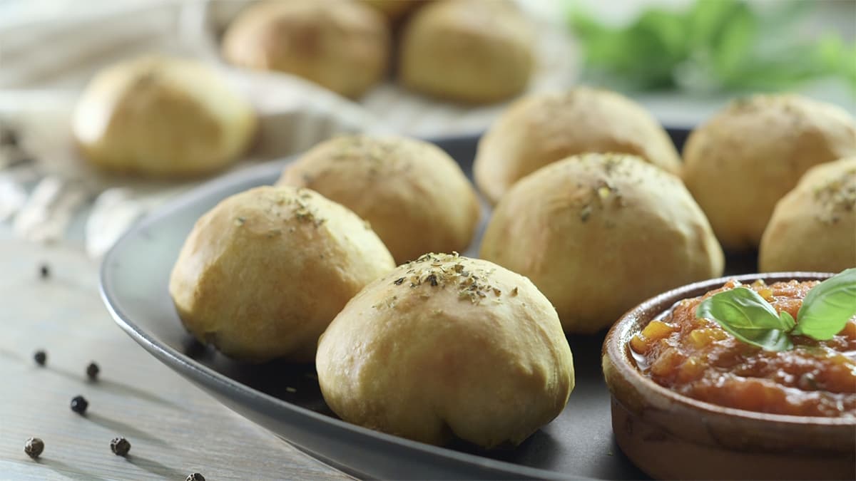 Bolitas de pizza