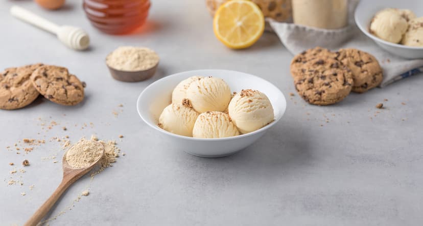 Helado de gofio