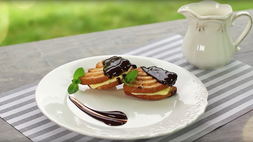 Hojaldre con mascarpone