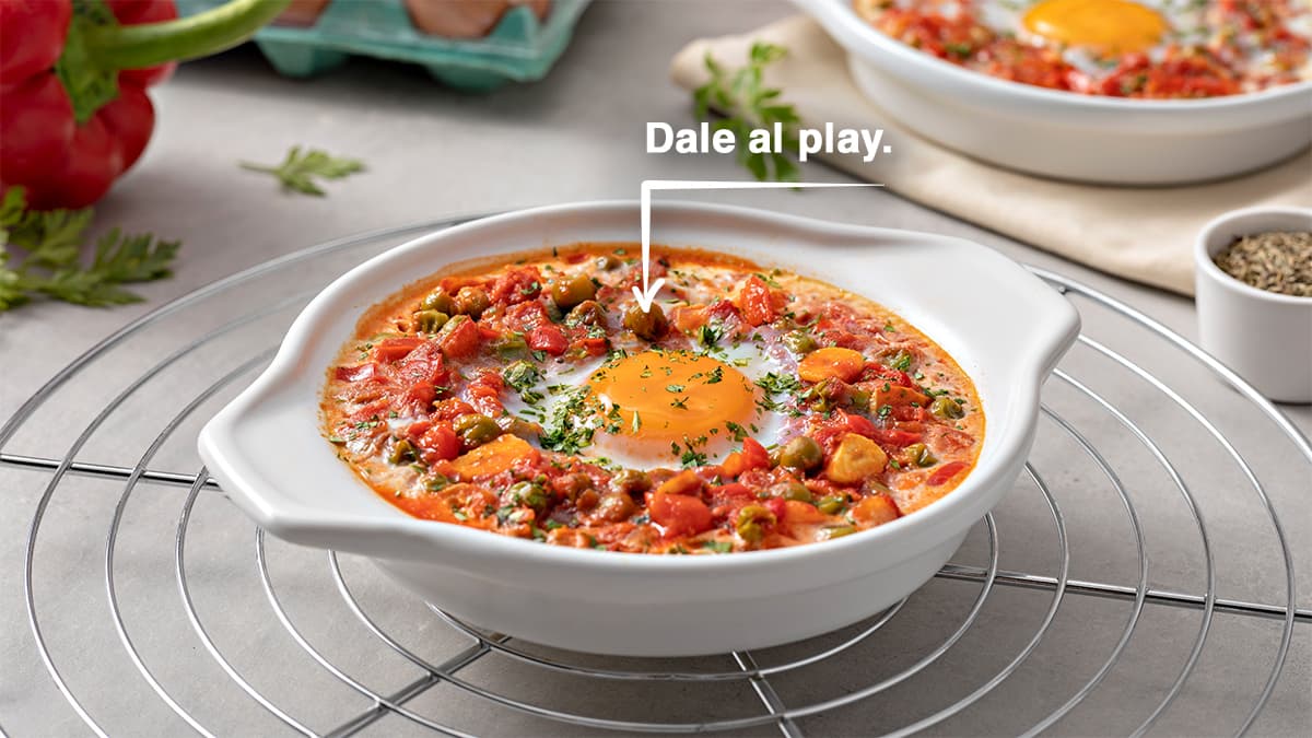 Huevos al plato