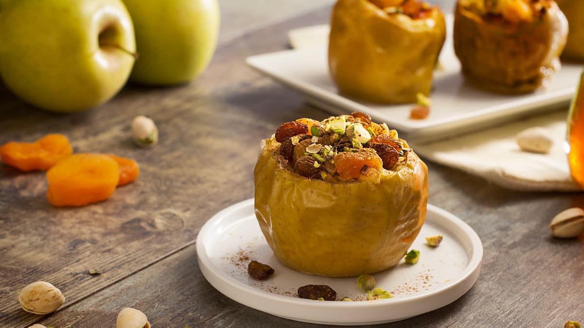 Manzanas asadas