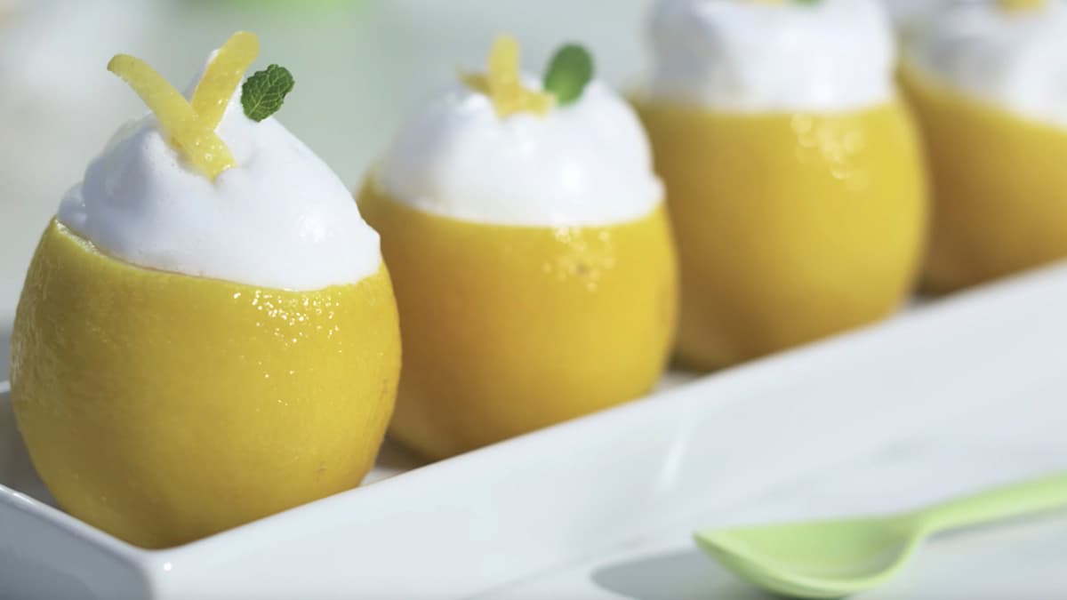Mousse de limón