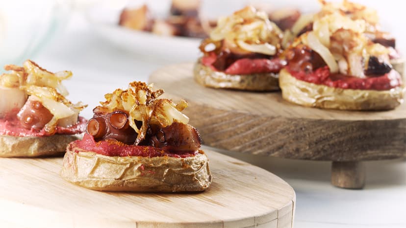Pincho de pulpo