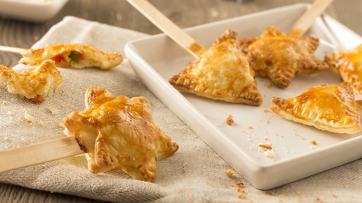 Piruletas de queso