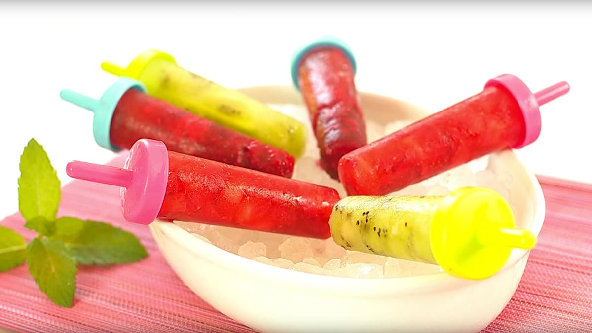 Polos de frutas