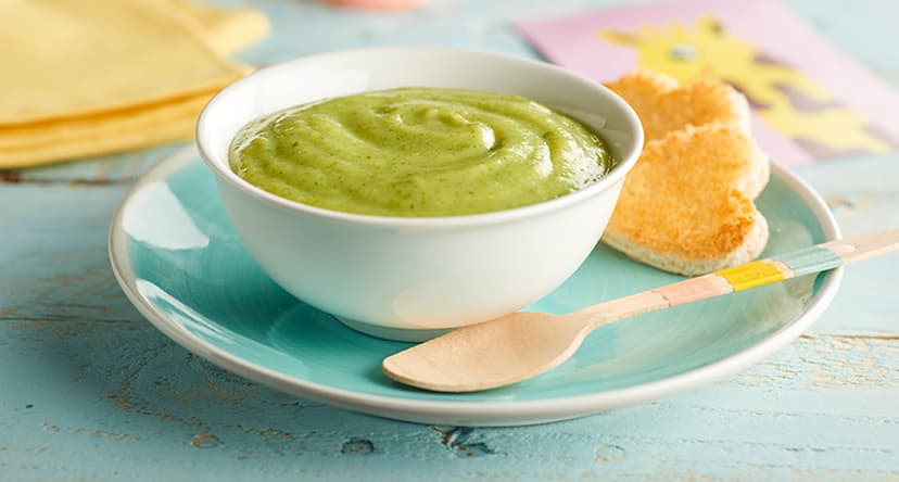 Puré de calabacín