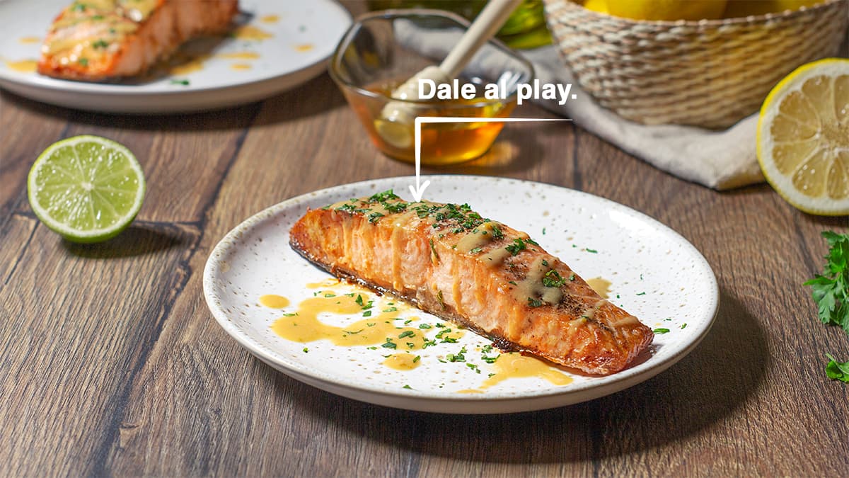 Salmón al horno