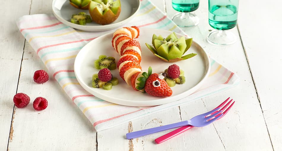 Serpiente de frutas