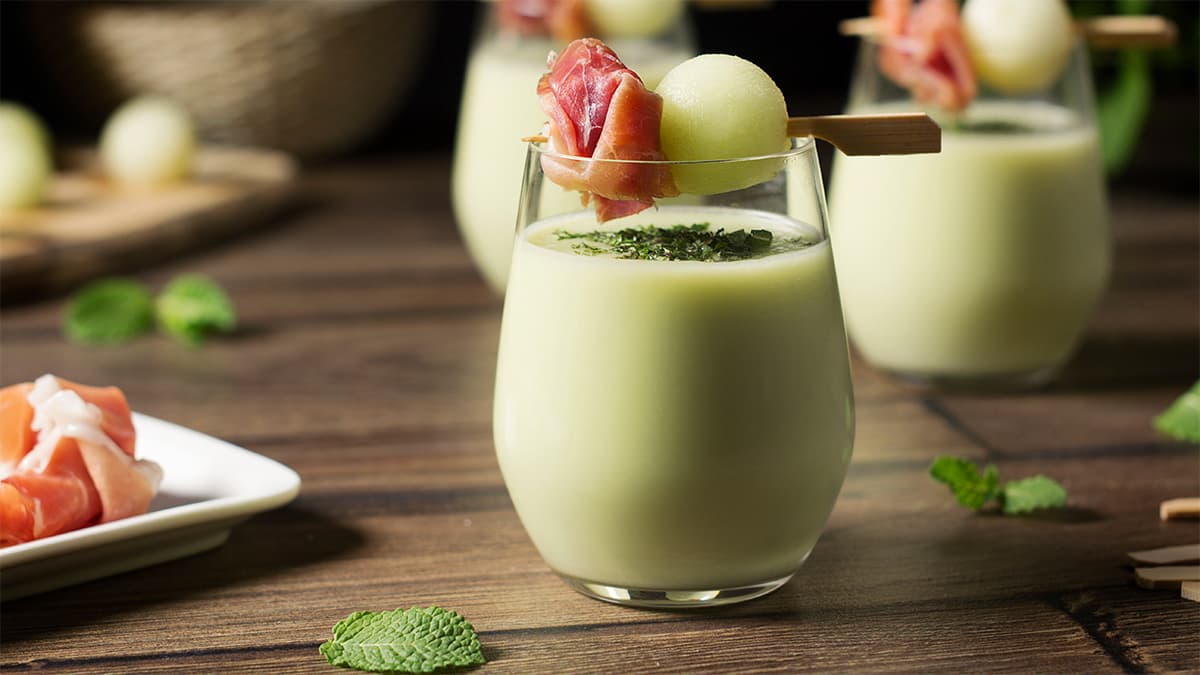 Sopa de melón